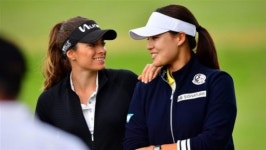 [LPGA]1.박성현 -12, 2.이민지 -10, 9.이정은 -8, 25.신지은-이일희 -5, 44.허미정 -3, 68.유소연 -1...볼빅 2R 성적