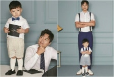 ‘슈퍼맨이 돌아왔다’ 오남매 엄마 이수진, 대박이‧이동국 화보 공개 “꾸기랑 빠기”