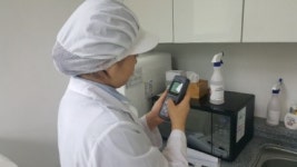 천등산(평택방향)휴게소, “세균 꼼짝마” 자체 세균검사 눈길