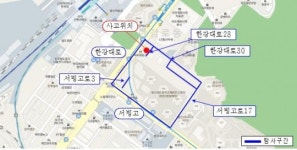 서울시, 용산구 건물붕괴 인근도로 땅속 탐사…공동 발견안돼