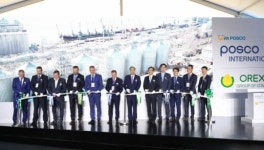 포스코인터, 우크라이나 곡물 수출터미널 준공…최정우의 식량안보 결실