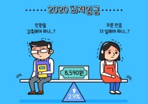 [경제레시피] 2020년 최저임금 8590원…한눈에 보는 최저임금의 세계