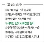 [2021 업그레이드 K-팜④] 건강·신선식품 선호에…외국인도 김치 맛에 눈 떴다