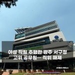 [사건·사고 24시] 마포 데이트폭력 가해자 구속영장 재신청·직원 성추행한 광주 서구청 고위 공무원 직위 해제 外