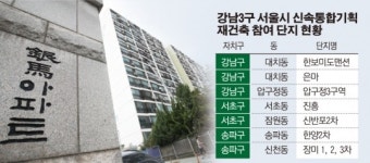 대치 미도·은마 등 강남3구에 부는 신통기획 바람…아직 규제 안개는 자욱