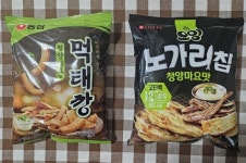 먹태냐 노가리냐…‘술안주’ 스낵 최강자 누가 될까[맛보니]