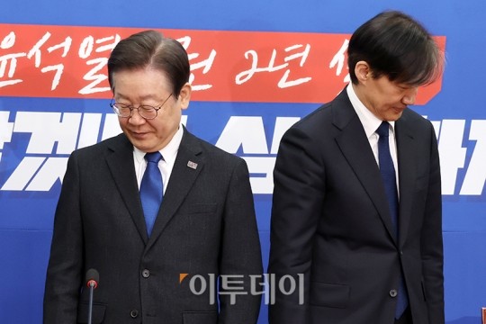 이재명-조국, 협력 다져가며 공동 메시지 송출 계속 