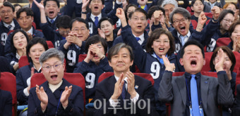 안도하는 조국 조국혁신당 대표 [포토]