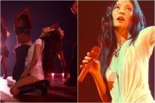 제니, 신곡 발매 美 공연서 파격 노출…'심하다' vs '최고다' 갑론을박
