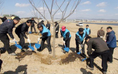 경인아라뱃길에도 희망의 숲 조성