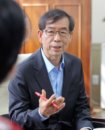 박원순 “민주당 경선룰 조건없이 수용”