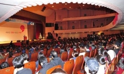 [포토]세종대 강연에 나선 안철수 후보