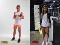 송가연 데뷔전, 8kg 감량 전후 인증샷 공개 준비 완료