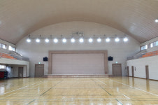 청송군, 군 체육관 보수공사 완료