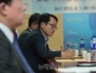 [포토] 간담회 참석한 김일천 CJ오쇼핑 대표