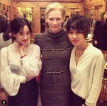 살아보니 어때 임수미,정려원,틸다 스윈튼과 시크한 한컷 확연한 크기 차이