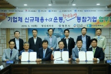 영천시, 노·사·정 공동 청년일자리 창출 협약