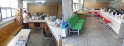 구미시 산동면, 민원 대기실 확장공사 완료
