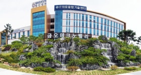 구미 금오테크노밸리 앞 녹지환경 개선…신 휴식공간