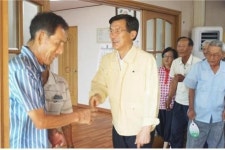 홍성열 증평군수, 폭염 속 ‘현장점검’