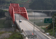 12년 만에 개통된 단양∼가곡 간 국도 59호선 도로