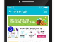 하나멤버스, 편의점 CU와 포인트 교환 제휴