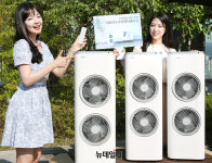 현대홈쇼핑, 가전 자체브랜드 ‘오로타 냉풍기 Z’ 출시… 유영규 디자이너와 협업 