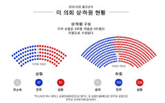 상원 공화당, 하원 민주당… 美 중간선거, 새벽에 '결판' 