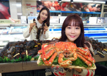 [포토] 롯데마트, 살 꽉 찬 러시아산 레드 킹크랩 판매