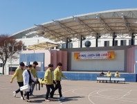 청주시설관리공단, 소방서와 합동 소방훈련