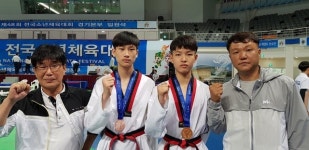 세종 부강중, 소년체전 태권도 밴텀급 이환희 ‘금메달’