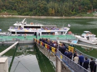 단양강 유람선 ‘제비호’, 9년 만에 재운항