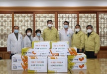 장경식 경북도의회 의장, 코로나19 전담병원 종사자 찾아 격려
