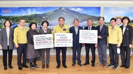 코로나19 확산으로 힘든 경북에 각계 ‘온정의 물결’