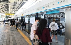 [포토] 4호선 상계역 추돌사고 복구 완료, 열차 운행재개