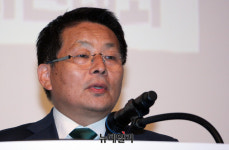 [포토] 우리공화당 대의원대회서 축사하는 차명진