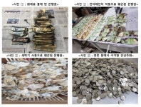 올 상반기 부패·불에 탄 돈 2조7000억원 어치 폐기