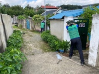 [단신] 칠곡군 지천면, 광복절 맞이 주민 주도적 가정용 태극기 설치