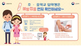 초·중학교 입학 전 ‘홍역·일본뇌염’ 등 예방접종 필수