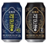 칼로리 낮은 하드셀처 붐… 순하리 레몬진으로 주류업계 공략