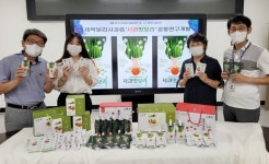 충주農技센터-새싹나라, 새싹보리·사과즙 ‘혼합음료’ 공동개발