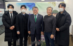 [포토] 국민노동조합 방문한 조원진 우리공화당 대선 후보
