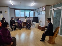 최순환 진량읍장, 취임 후 52개소 경로당 순회 방문