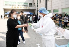충북서 22일 진천 콘크리트업체 집단감염 등 89명 ‘폭증’