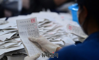 [포토] 제20대 대통령선거 개표 시작
