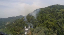제천시 한수면 야산 산불… 1시간여 만에 진화