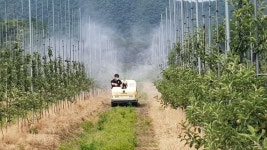청주시, 스마트 로봇 방제기 ‘시연’…기존 SS기比 30% 절감 효과