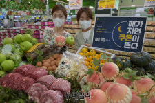 [포토] 농협 하나로마트 무더위 피해 할인쿠폰 받고, 야간쇼핑 하세요