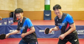 오준성, WTT 챔피언스 요코하마 준우승…하리모토에 패배