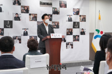 [포토] 문화상 시상식서 축사하는 오세훈 서울시장